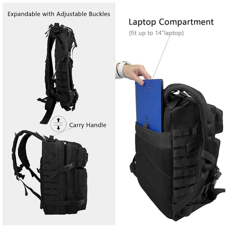 کولهپشتی تاکتیکال مدل TacticalPro ضد آب و مقاوم