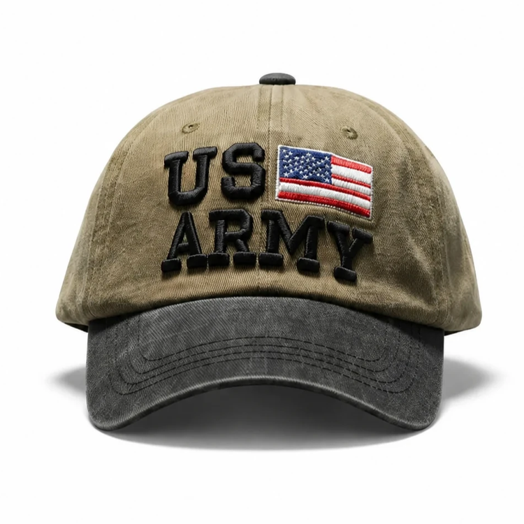 کلاه کپ مدل USArmy گلدوزیشده وارداتی درجه 1