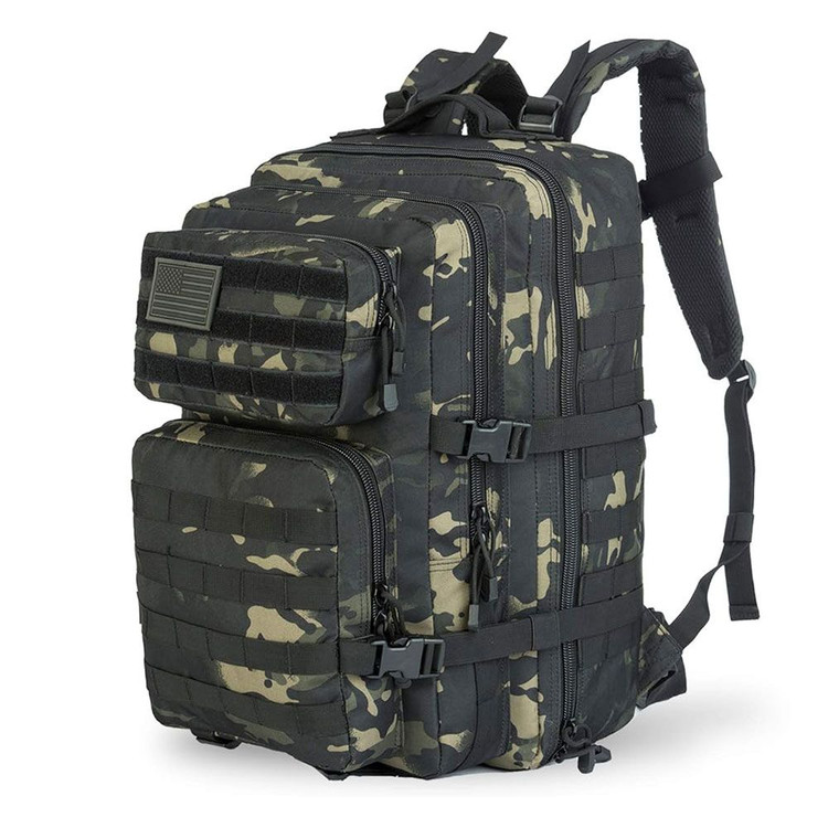 کولهپشتی تاکتیکال مول (MOLLE) طرح چریکی چندمحفظه و مقاوم