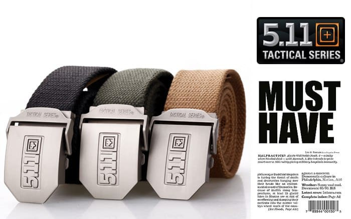 کمربند تاکتیکال 5.11 مدل Tactical Series برزنتی با سگک فلزی
