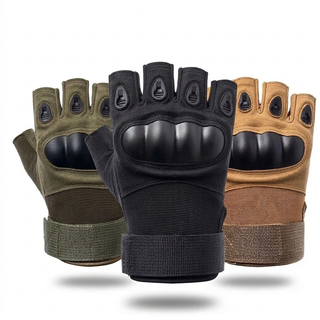 دستکش تاکتیکال نیمانگشتی اکلی (Hard Shell)