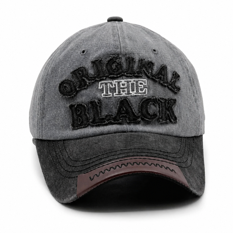کلاه کپ (بیسبالی) کتان سنگشور مدل Original The Black