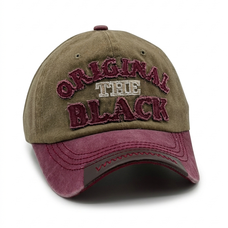 کلاه کپ (بیسبالی) کتان سنگشور مدل Original The Black