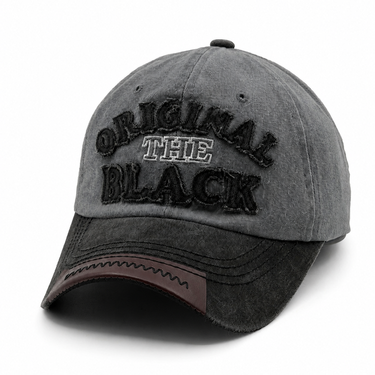 کلاه کپ (بیسبالی) کتان سنگشور مدل Original The Black