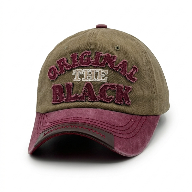 کلاه کپ (بیسبالی) کتان سنگشور مدل Original The Black