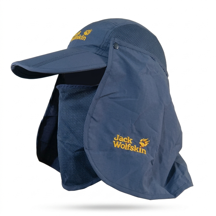 کلاه کوهنوردی سه تکه جک ولفسکین (Jack Wolfskin) با محافظ صورت و گردن