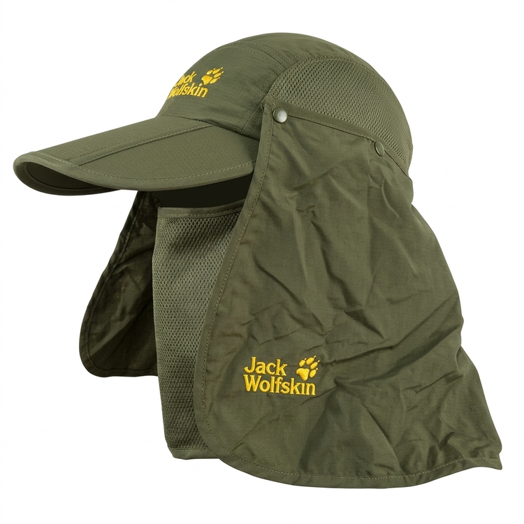 کلاه کوهنوردی سه تکه جک ولفسکین (Jack Wolfskin) با محافظ صورت و گردن