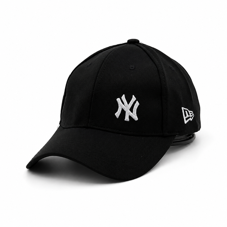 کلاه بیسبالی مشکی مدل نیویورک (NY) طرح (New Era) | گلدوزی برجسته