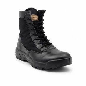 پوتین تاکتیکال و نظامی زیپدار مدل کامبت (Combat) رنگ مشکی